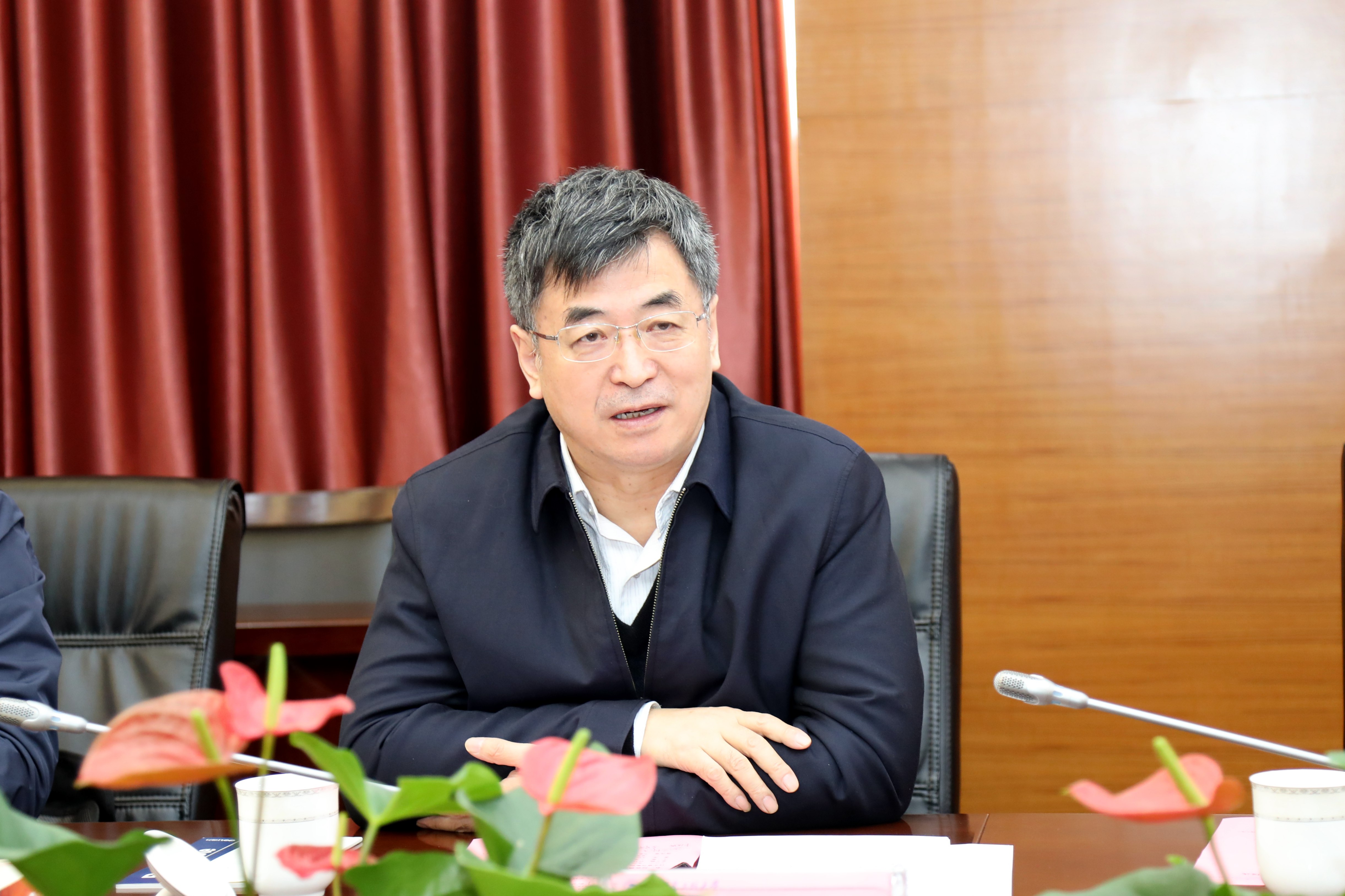 辽宁省气象局党组书记、局长王江山讲话