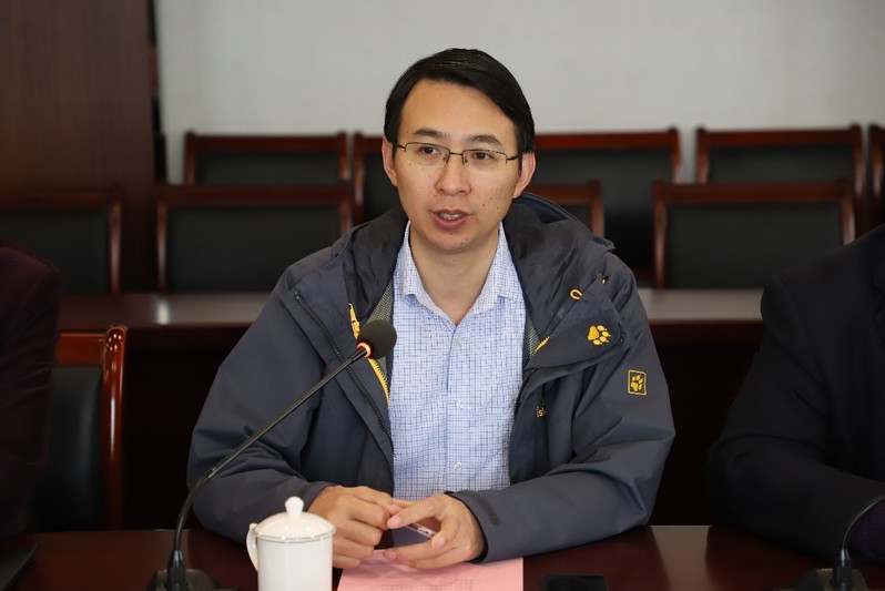 曹广喜院长讲话签署战略合作协议